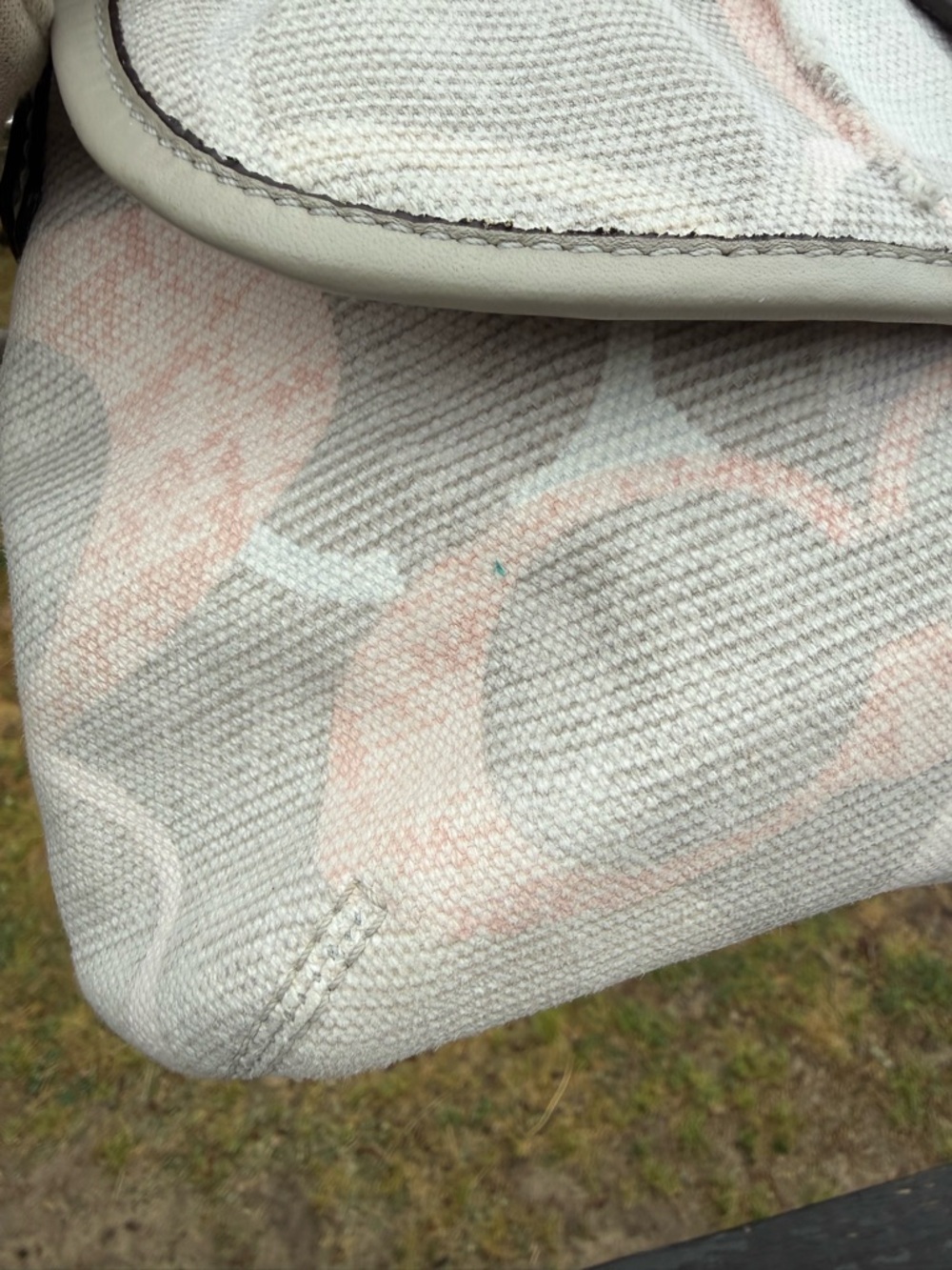 Coach Soho Optic Art Pleated Shoulder Bag - Picture 9 of 10